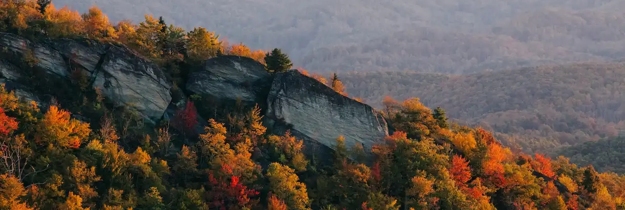 North Carolina Mountain view