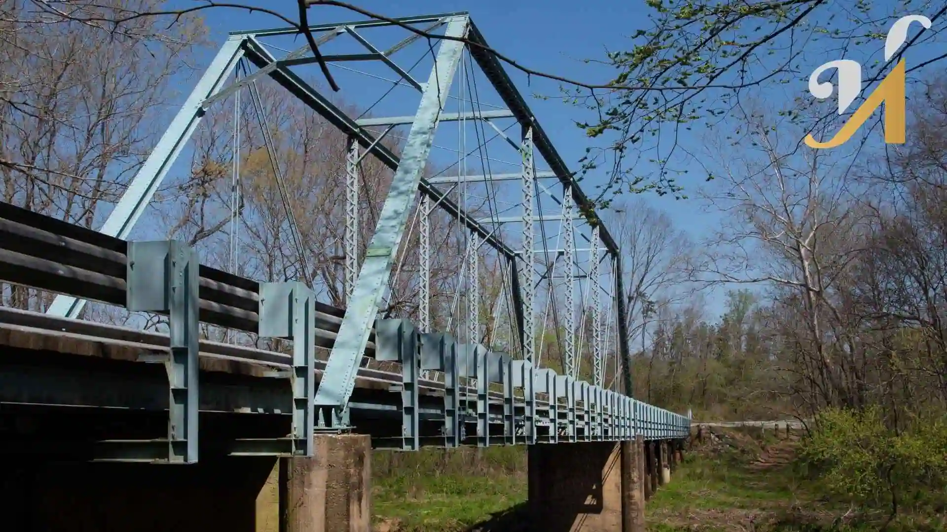 An image of Rocky River Bridge, Pittsbor in Chatham County North Carolina, where there is a rising trend of custom home builds.